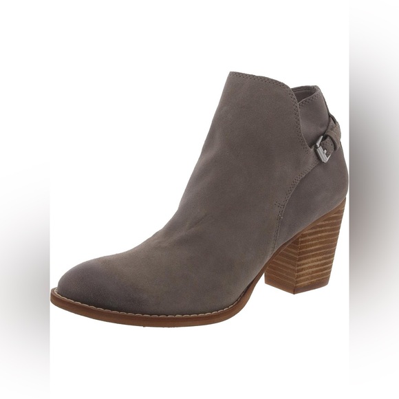 Sam Edelman Miriam Womens Suede Almond Toe Booties Size  8 - Picture 2 of 12